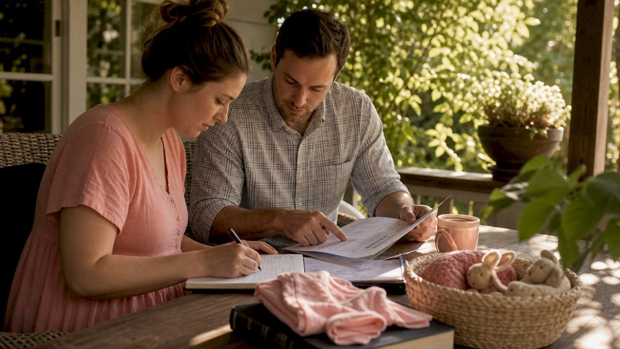 Parents preparing for twin advocacy meeting